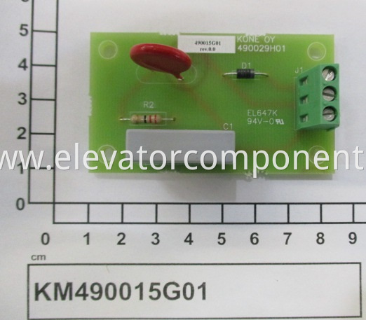 KONE Lift RC Filter Board KM490015G01